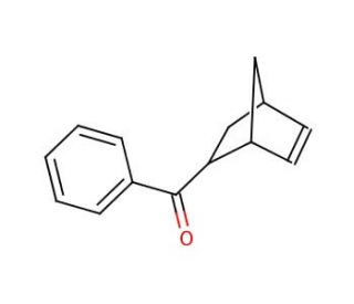 2-Benzoyl-5-norbornene,mixture of endo and exo (CAS 6056-35-5) - chemical structure image