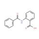 2-(benzoylamino)benzoic acid (CAS 579-93-1) - chemical structure image
