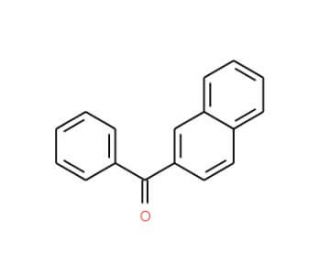 2-Benzoylnaphthalene (CAS 644-13-3) - chemical structure image