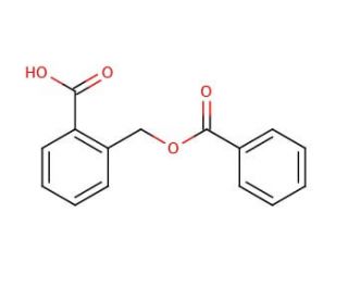2-(Benzoyloxymethyl)benzoic acid (CAS 58249-83-5) - chemical structure image