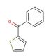 2-Benzoylthiophene (CAS 135-00-2) - chemical structure image