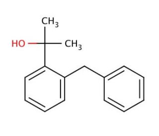 (2-Benzyl)-phenyl-2-isopropanol (CAS 57732-89-5) - chemical structure image