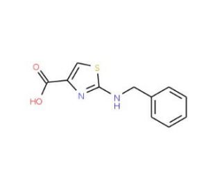 2-(Benzylamino)-1,3-thiazole-4-carboxylic acid - chemical structure image
