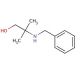 2-Benzylamino-2-methyl-1-propanol (CAS 10250-27-8) - chemical structure image