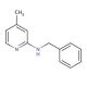 2-Benzylamino-4-methylpyridine (CAS 13021-71-1) - chemical structure image