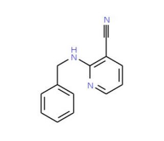 2-(Benzylamino)nicotinonitrile (CAS 50351-72-9) - chemical structure image