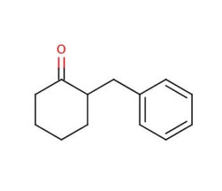 2-Benzylcyclohexanone (CAS 946-33-8) - chemical structure image