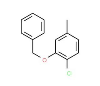 2-(Benzyloxy)-1-chloro-4-methylbenzene (CAS 1065074-77-2) - chemical structure image