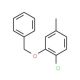 2-(Benzyloxy)-1-chloro-4-methylbenzene (CAS 1065074-77-2) - chemical structure image