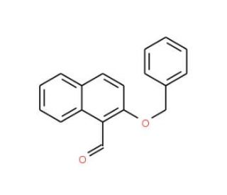 2-(Benzyloxy)-1-naphthaldehyde (CAS 52805-48-8) - chemical structure image
