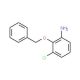 2-(Benzyloxy)-3-chloroaniline - chemical structure image