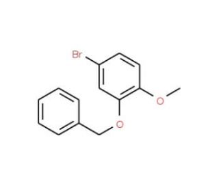 2-(Benzyloxy)-4-bromoanisole (CAS 78504-28-6) - chemical structure image