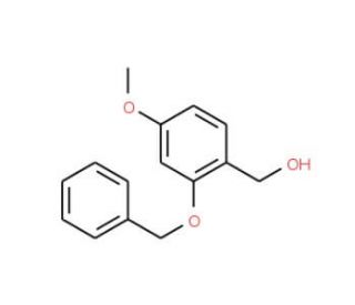 [2-(Benzyloxy)-4-methoxyphenyl]methanol - chemical structure image
