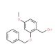 [2-(Benzyloxy)-4-methoxyphenyl]methanol - chemical structure image