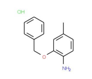 2-(Benzyloxy)-4-methylaniline hydrochloride - chemical structure image