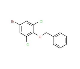 2-(Benzyloxy)-5-bromo-1,3-dichlorobenzene (CAS 155891-94-4) - chemical structure image