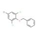2-(Benzyloxy)-5-bromo-1,3-dichlorobenzene (CAS 155891-94-4) - chemical structure image