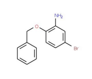 2-(Benzyloxy)-5-bromoaniline - chemical structure image