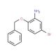 2-(Benzyloxy)-5-bromoaniline - chemical structure image