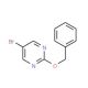 2-Benzyloxy-5-bromopyrimidine (CAS 742058-39-5) - chemical structure image