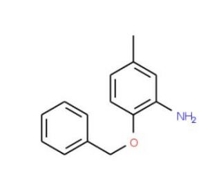 2-(Benzyloxy)-5-methylaniline - chemical structure image
