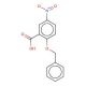 2-(Benzyloxy)-5-nitrobenzoic acid - chemical structure image