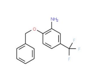 2-(Benzyloxy)-5-(trifluoromethyl)aniline - chemical structure image
