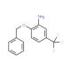 2-(Benzyloxy)-5-(trifluoromethyl)aniline - chemical structure image