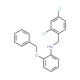 2-(Benzyloxy)-N-(2,4-dichlorobenzyl)aniline - chemical structure image