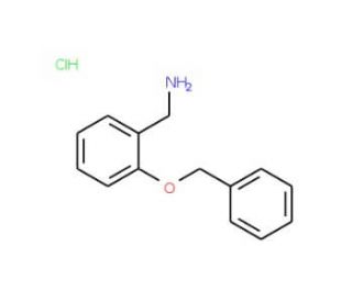 [2-(benzyloxy)phenyl]methanamine hydrochloride - chemical structure image