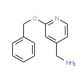 [2-(benzyloxy)pyridin-4-yl]methylamine - chemical structure image