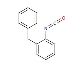 2-Benzylphenyl isocyanate (CAS 146446-96-0) - chemical structure image