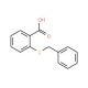 2-(Benzylsulfanyl)benzenecarboxylic acid (CAS 1531-80-2) - chemical structure image