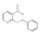 2-(Benzylthio)-3-nitropyridine (CAS 69212-31-3) - chemical structure image