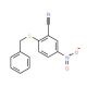 2-(Benzylthio)-5-nitrobenzonitrile (CAS 175135-67-8) - chemical structure image
