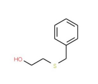 2-(Benzylthio)ethanol (CAS 26524-88-9) - chemical structure image