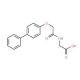 [2-(Biphenyl-4-yloxy)-acetylamino]-acetic acid - chemical structure image