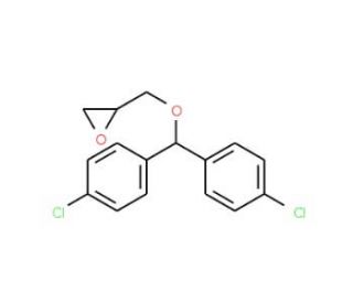 2-{[bis(4-chlorophenyl)methoxy]methyl}oxirane - chemical structure image