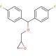 2-{[bis(4-fluorophenyl)methoxy]methyl}oxirane - chemical structure image