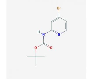 2-(Boc-amino)-4-bromopyridine (CAS 207799-10-8) - chemical structure image