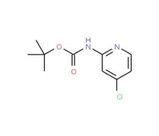 2-Boc-Amino-4-chloropyridine (CAS 130721-78-7) - chemical structure image