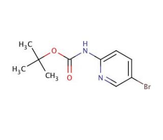2-(Boc-amino)-5-bromopyridine (CAS 159451-66-8) - chemical structure image