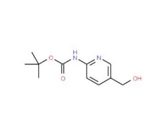 2-(Boc-amino)-5-pyridinemethanol (CAS 169280-83-5) - chemical structure image