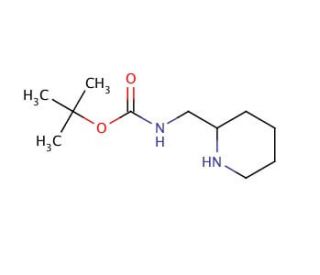 2-(Boc-aminomethyl)piperidine (CAS 141774-61-0) - chemical structure image