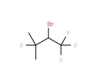 2-Bromo-1,1,1,3-tetrafluoro-3-methylbutane - chemical structure image