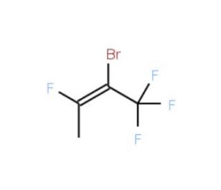2-Bromo-1,1,1,3-tetrafluorobut-2-ene (CAS 933668-39-4) - chemical structure image