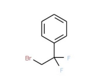 (2-Bromo-1,1-difluoroethyl)benzene (CAS 108661-89-8) - chemical structure image