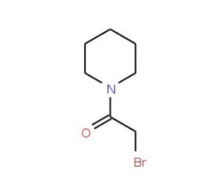 2-Bromo-1-(1-piperidinyl)-1-ethanone (CAS 1796-25-4) - chemical structure image