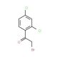 2-Bromo-1-(2,4-dichlorophenyl)ethanone (CAS 170894-53-8) - chemical structure image