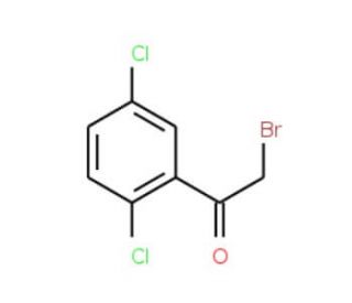 2-Bromo-1-(2,5-dichlorophenyl)ethanone (CAS 4571-25-9) - chemical structure image